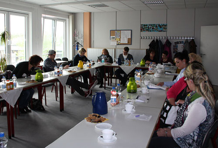 Konstruktiver Austausch und rege Diskussionen beim Mentorentreffen