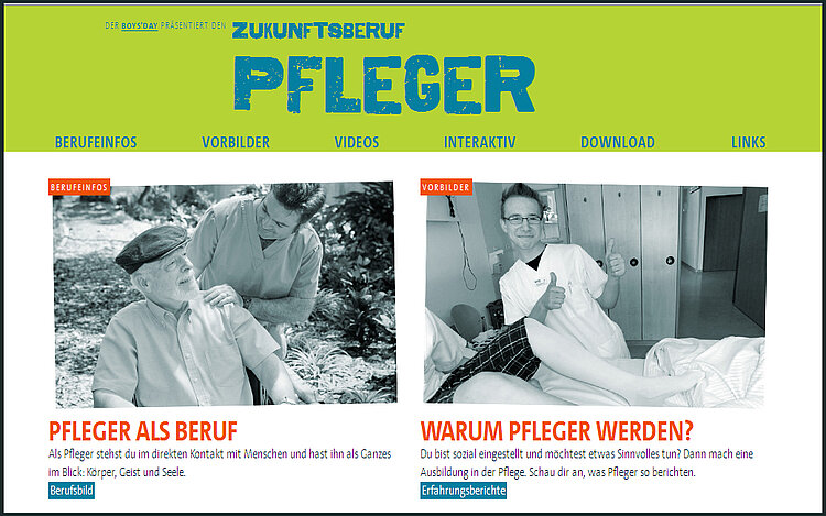 Zukunftsberuf Pfleger