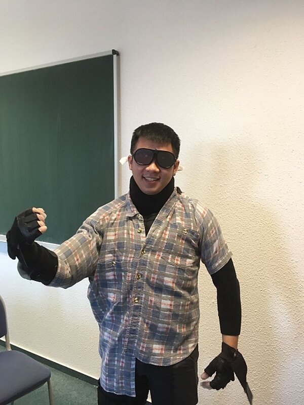 Praxisunterricht der angehenden Altenpfleger