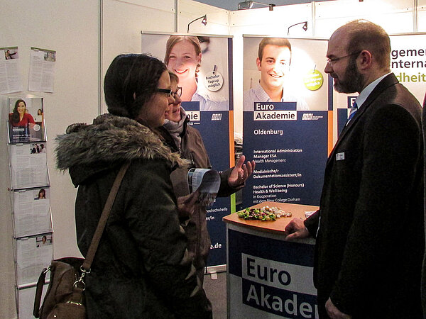 Euro Akademie auf der Messe "Horizon"