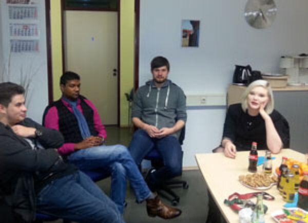 Vorweihnachtliches Alumni-Treffen
