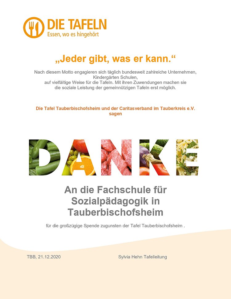 Teilen macht Freude und bringt Licht in die Welt