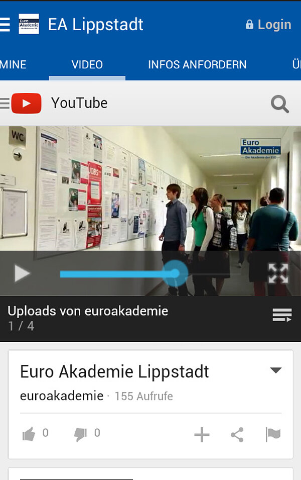 Euro Akademie Lippstadt - jetzt auch per App