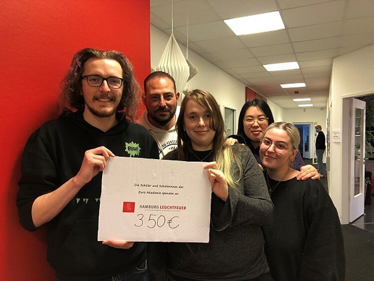 Spende für das Hospiz Leuchtfeuer