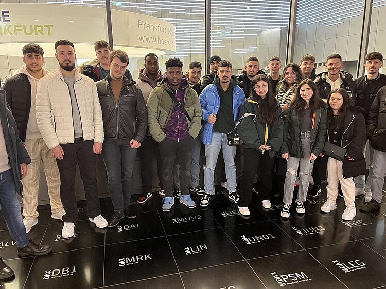 Wirtschaft und IT – Besuch der Börse