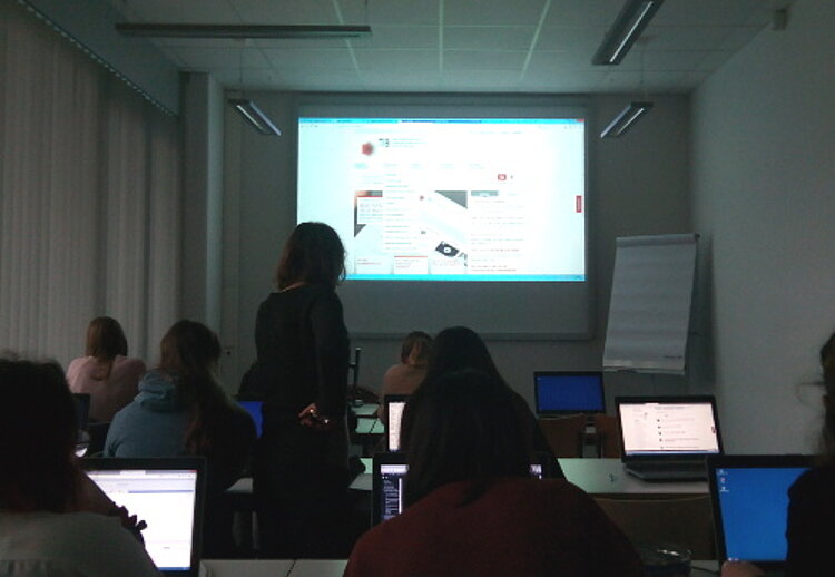 Besuch der Technischen Informationsbibliothek (TIB) Hannover