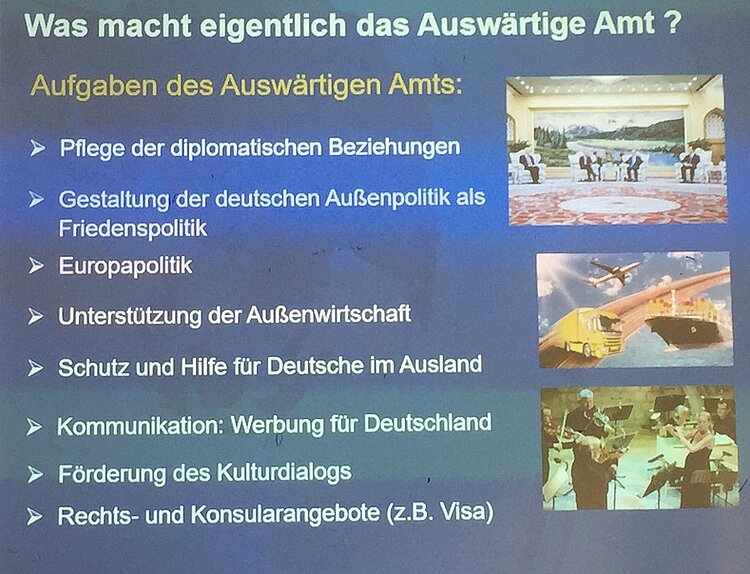 „Ihr Arbeitsplatz: die ganze Welt!“