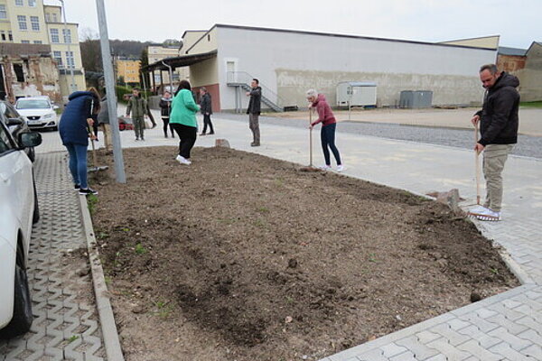 Aktion "Wildblumenwiese": Ackern für den Earth Day