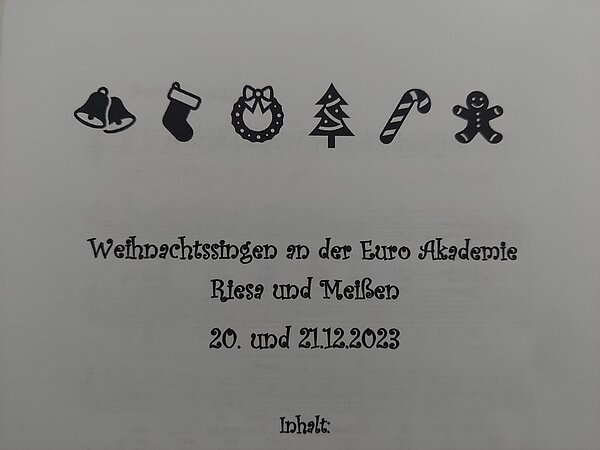 Weihnachtssingen in Meißen