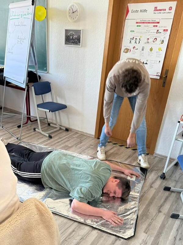 Zum Abschluss einen Erste-Hilfe-Kurs