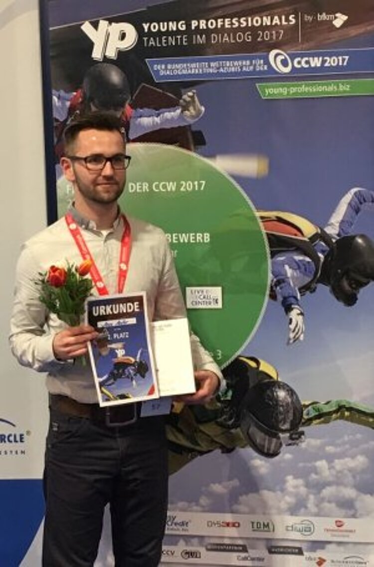2. Platz im Wettbewerb der Young Professionals auf der CCW