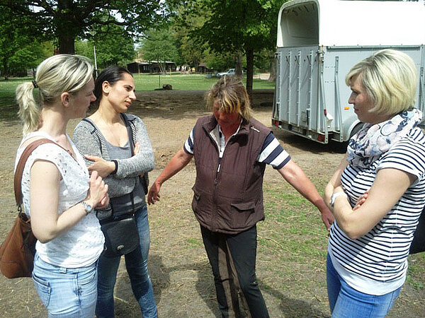 Sozialassistenten auf Exkursion in Burgkemnitz