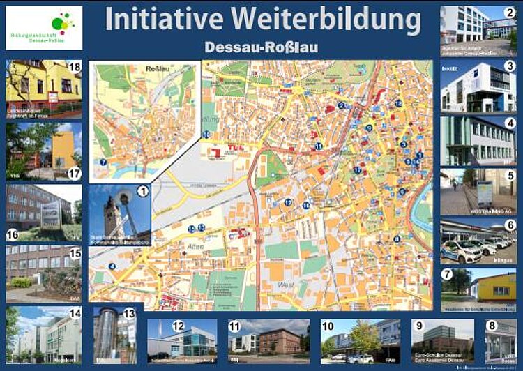 Aktueller Bildungsstadtplan Dessau-Roßlau