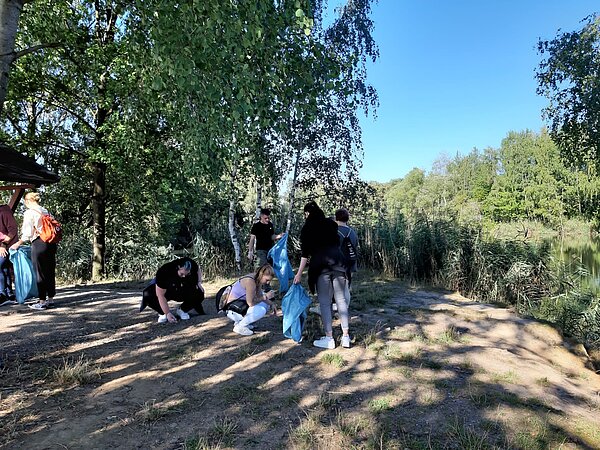 Aktion zum World Cleanup Day