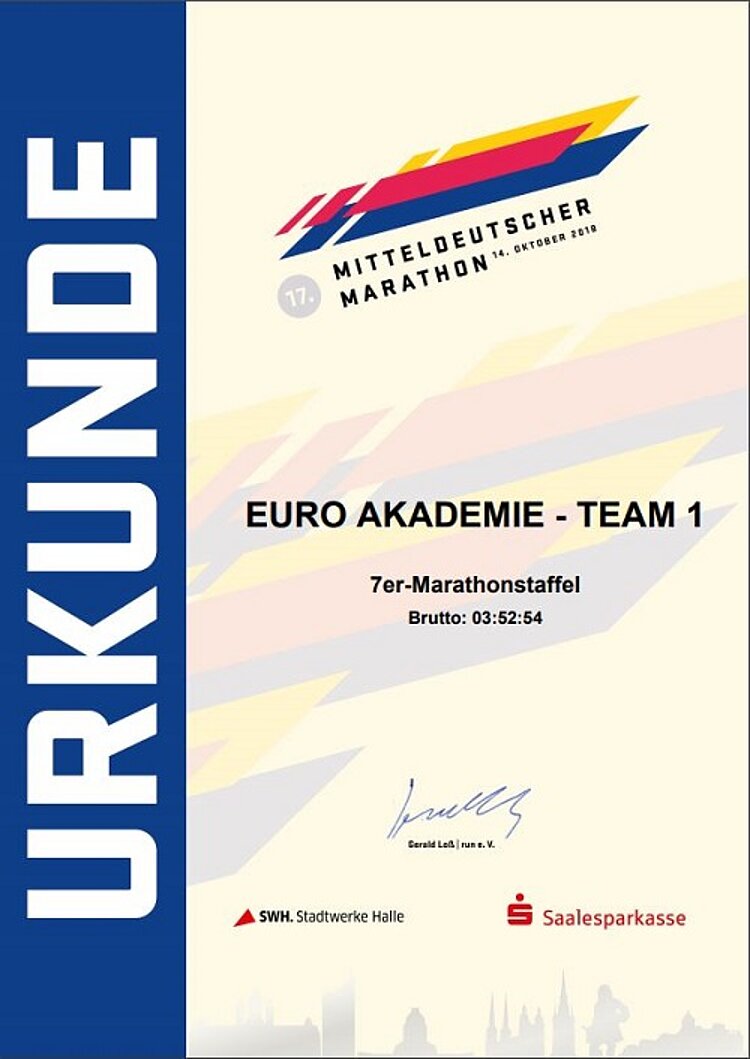 Wir waren dabei: 2 Bundesländer – 2 Städte – 1 Marathon
