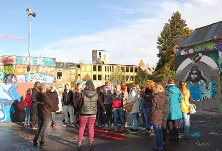 Exkursion zum Halle 5 e.V. und zur Kulturfabrik Leipzig e.V.