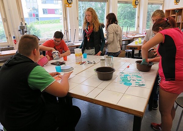 Schüler der Euro Akademie Tauberbischofsheim gestalteten den Gesundheits- und Sozialtag