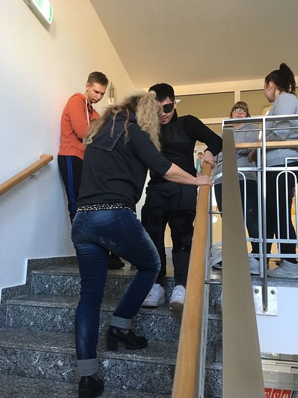 Praxisunterricht der angehenden Altenpfleger