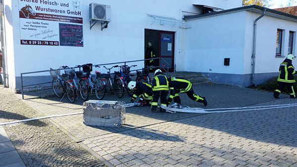 Brandschutzübung an der Euro Akademie
