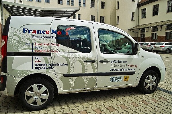 "France Mobil" macht Station an Euro Akademie Halle!