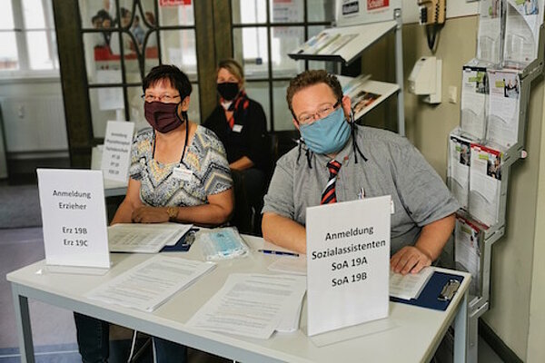 Erster Schultag an der Euro Akademie Halle