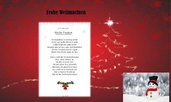 Von drauß' vom Walde komm ich her, ich muss euch sagen, es weihnachtet sehr ..."