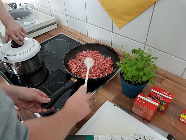 Neue Erfahrungen in der Küche