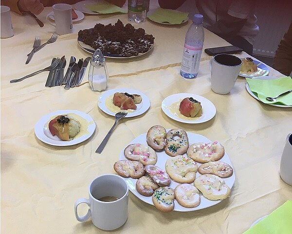 In der Weihnachtsbäckerei