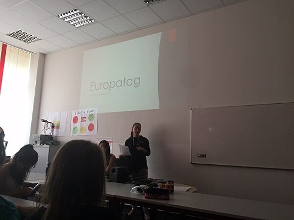 Eine Feier zum Europatag