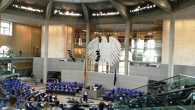 Besuch im Bundestag