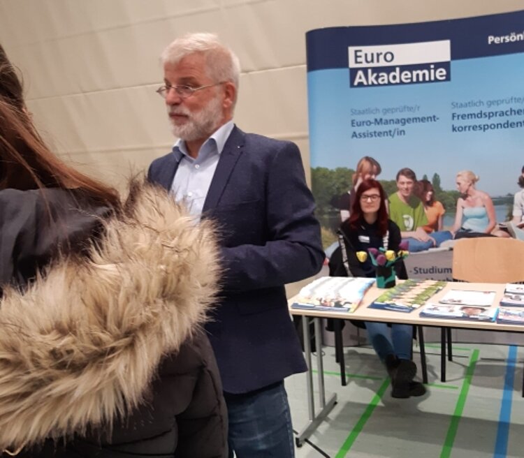 Die Euro Akademie auf der Ausbildungsmesse Amorbach