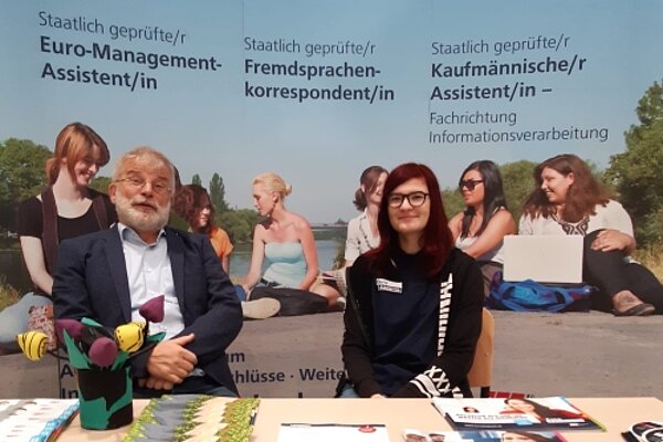 Die Euro Akademie auf der Ausbildungsmesse Amorbach