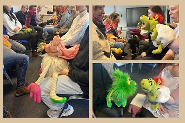 Sprachförderung mit der Klappmaulpuppe