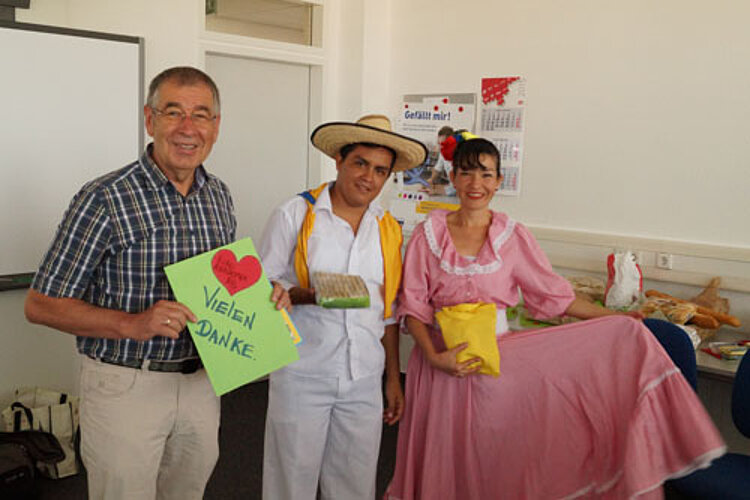 "Weg der Hoffnung": Besuch aus Kolumbien