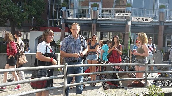 Ausflug zur Stadtbibliothek
