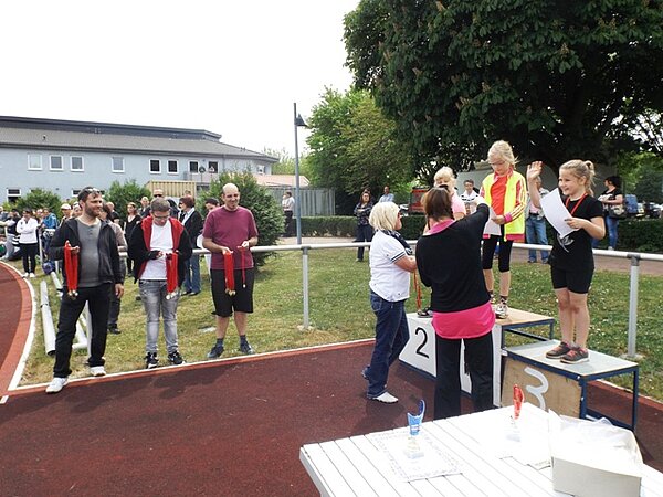 Sportfest an der Grundschule Anhalt-Siedlung in Bitterfeld
