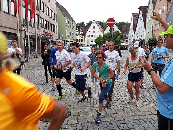 Euro Akademie nahm am Via-Carolina-Lauf teil