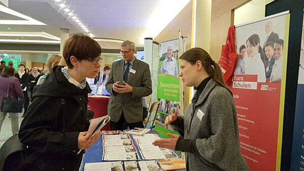 Euro Akademie auf der Jobmesse in Halle