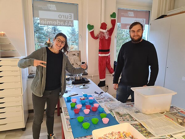Weihnachtsmarkt in der Euro Akademie Rochlitz