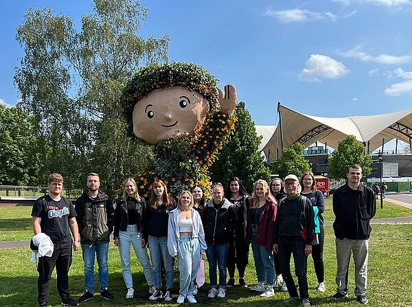 Projekttag im Jahrtausendturm