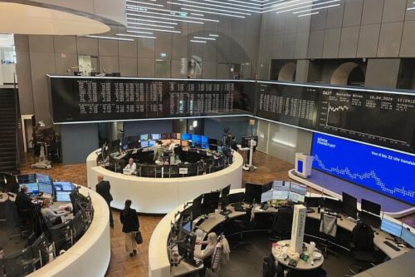 Die Börse in Frankfurt – immer eine Exkursion wert!