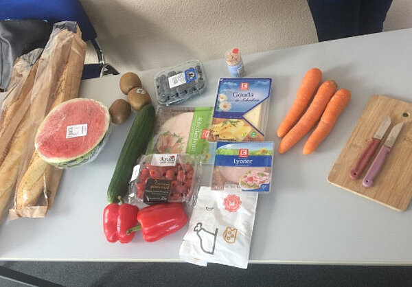 Gesundes Frühstück in der Kita für einen Euro