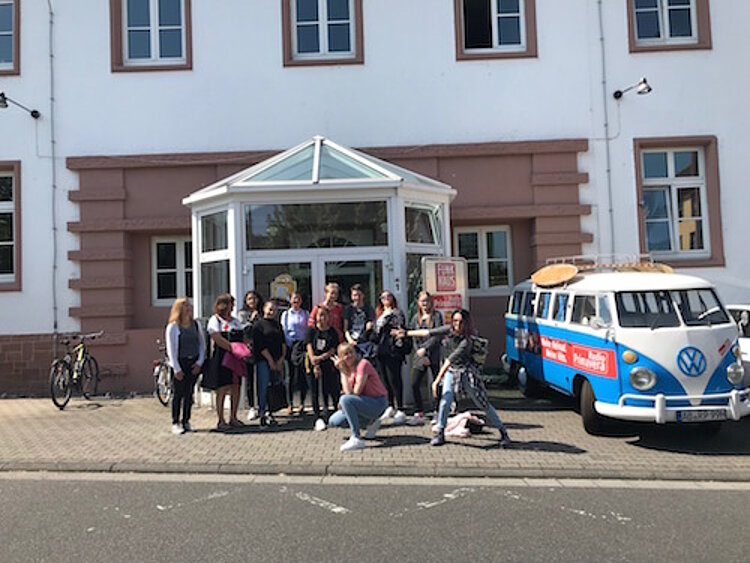 Zu Besuch im Funkhaus Aschaffenburg