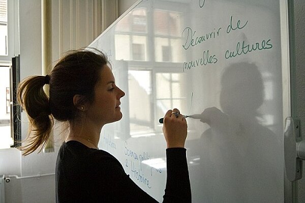"France Mobil" macht Station an Euro Akademie Halle!