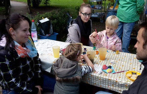 Angehende Erzieher engagierten sich bei Kita-Sommerfest