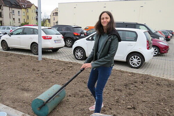 Aktion "Wildblumenwiese": Ackern für den Earth Day