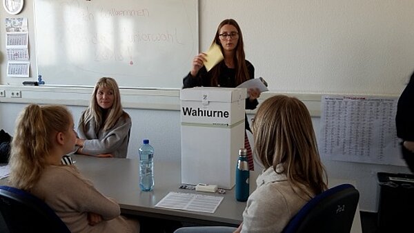 Die Euro Akademie hat gewählt – Juniorwahl als Testwahl