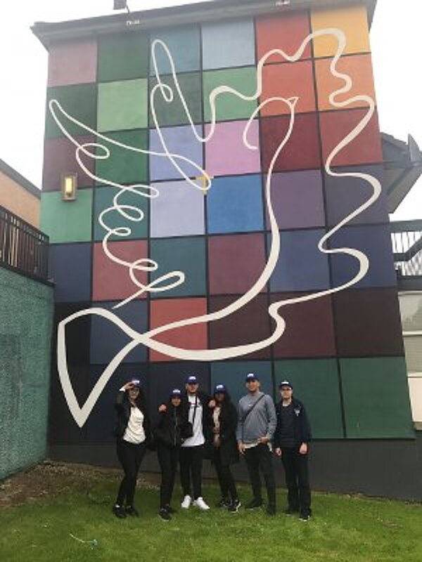 Berliner Tourismusazubis aktiv in Nordirland