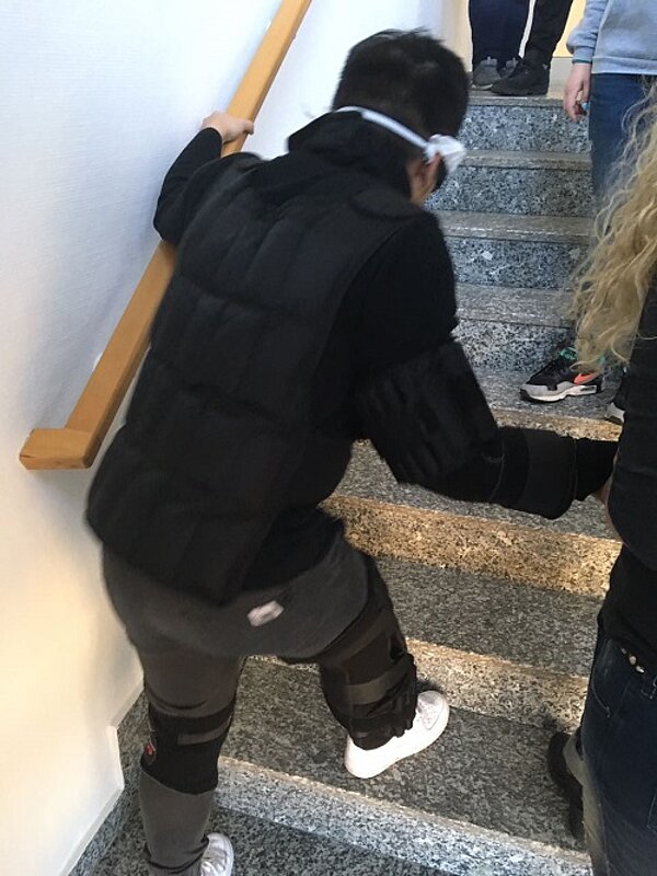 Praxisunterricht der angehenden Altenpfleger