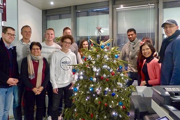 Vorweihnachtliches Ehemaligentreffen